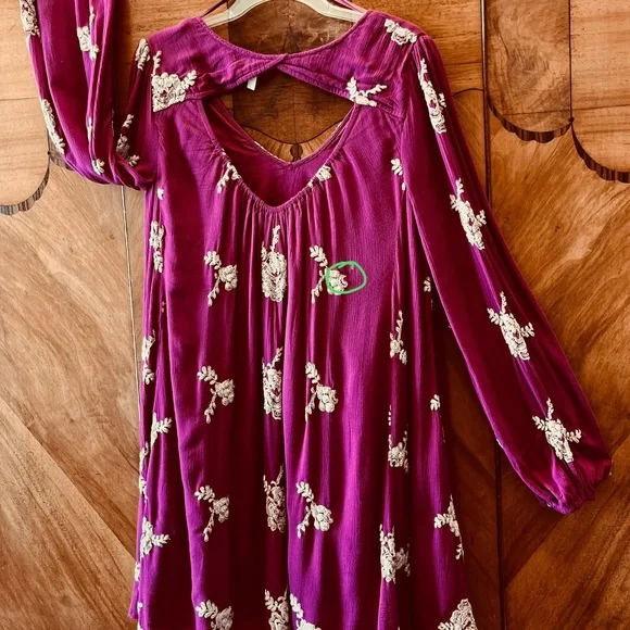 Free People Embroidered Austin Mini Dress - Picture 5 of 8